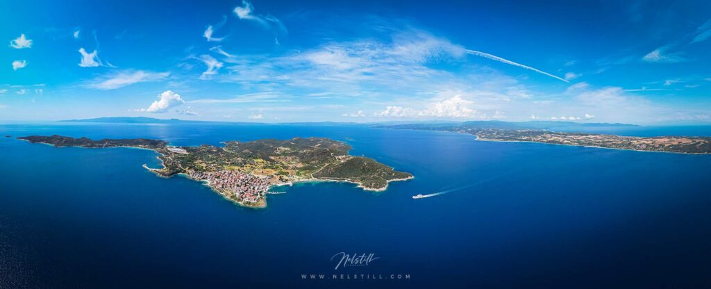 Ammouliani Island - Drone photo by Nelstill Video Production