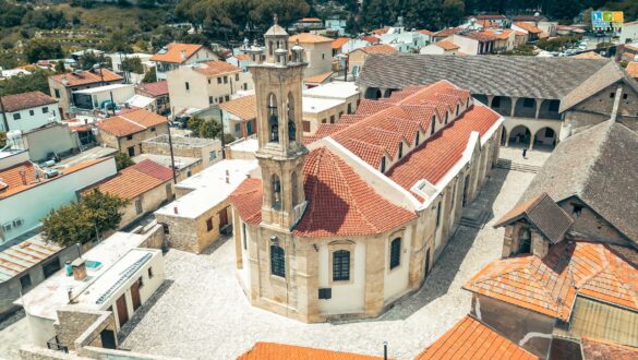 The Monastery of Holy Cross In Omodos